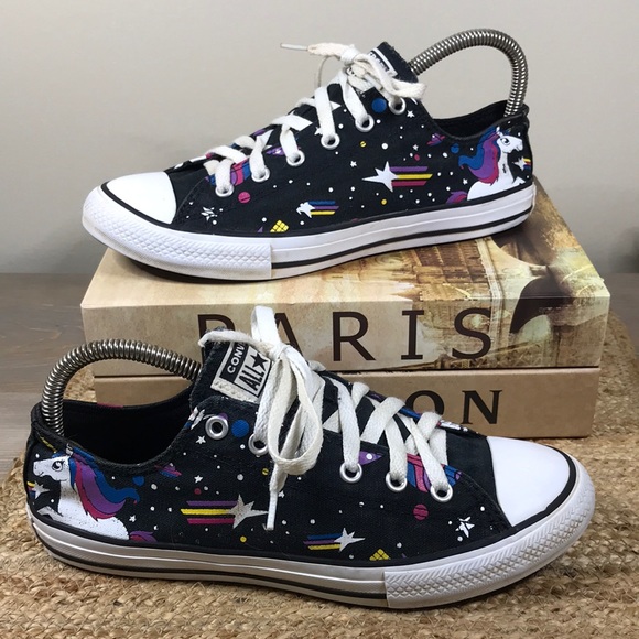 Converse Shoes - 💜🦄 Converse Unicorn 🦄…Women’s Size 5…Unicorn Decals on Converse All-Stars!